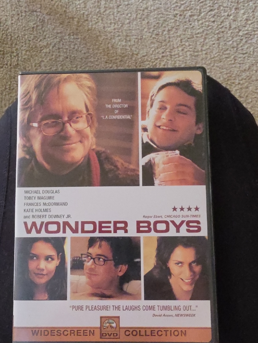 Wonder Boys DVD - White, Red Cover